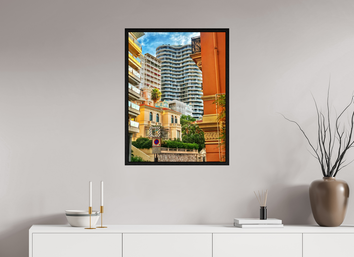 60 x 80 cm, Floater Frame Parallel Lives