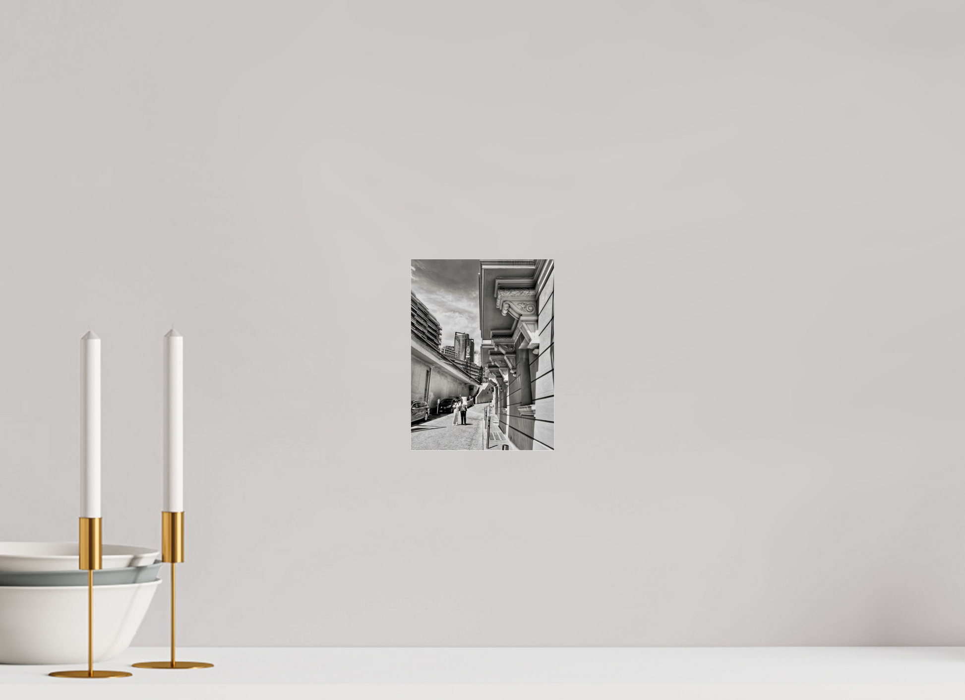 15 x 20 cm, Photo Print Under Acrylic Glass On the Way