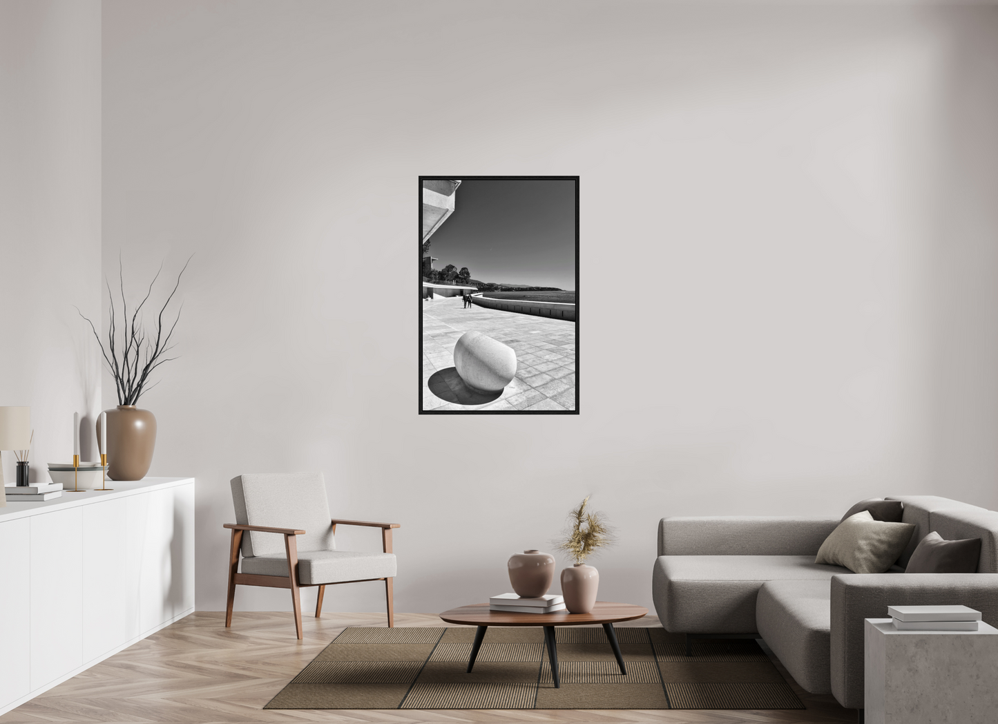 80 x 120.8 cm, Floater Frame Mareterra Shades