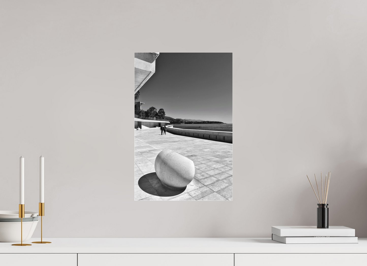 30 x 45.3 cm, Photo Print Under Acrylic Glass Mareterra Shades