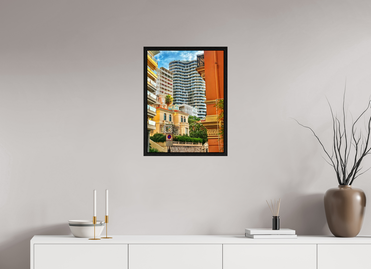 45 x 60 cm, Floater Frame Parallel Lives