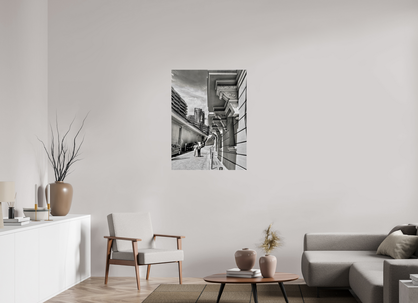 75 x 100 cm, Photo Print Under Acrylic Glass On the Way