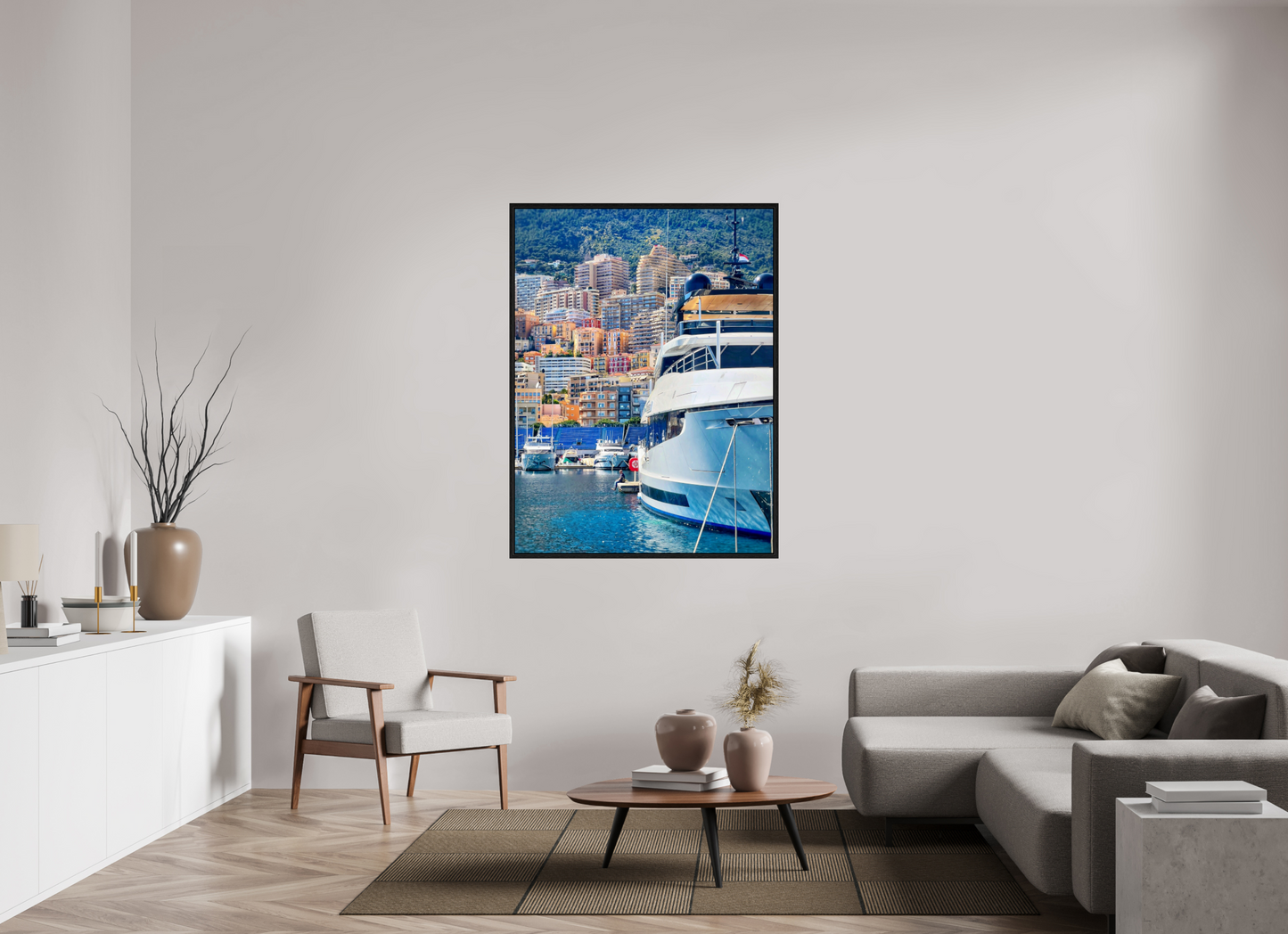 105 x 140 cm, Floater Frame Me, myself and Monaco