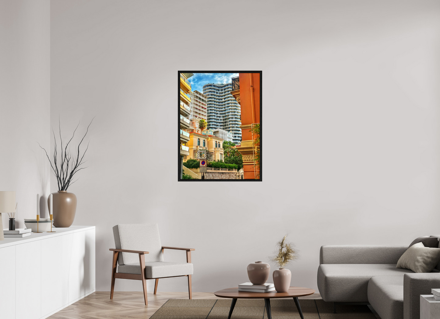 75 x 100 cm, Floater Frame Parallel Lives