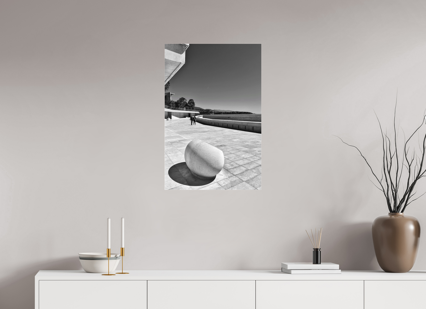 50 x 75.5 cm, Photo Print Under Acrylic Glass Mareterra Shades