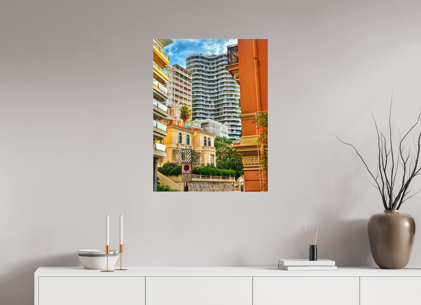 60 x 80 cm, Photo Print Under Acrylic Glass Parallel Lives