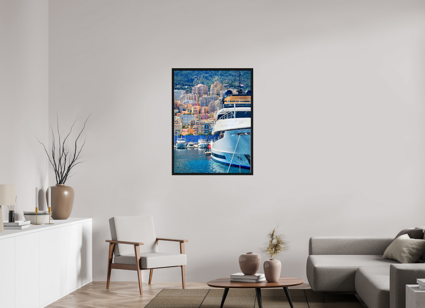75 x 100 cm, Floater Frame Me, myself and Monaco