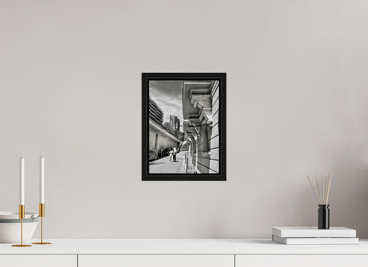 21 x 28 cm, Floater Frame On the Way