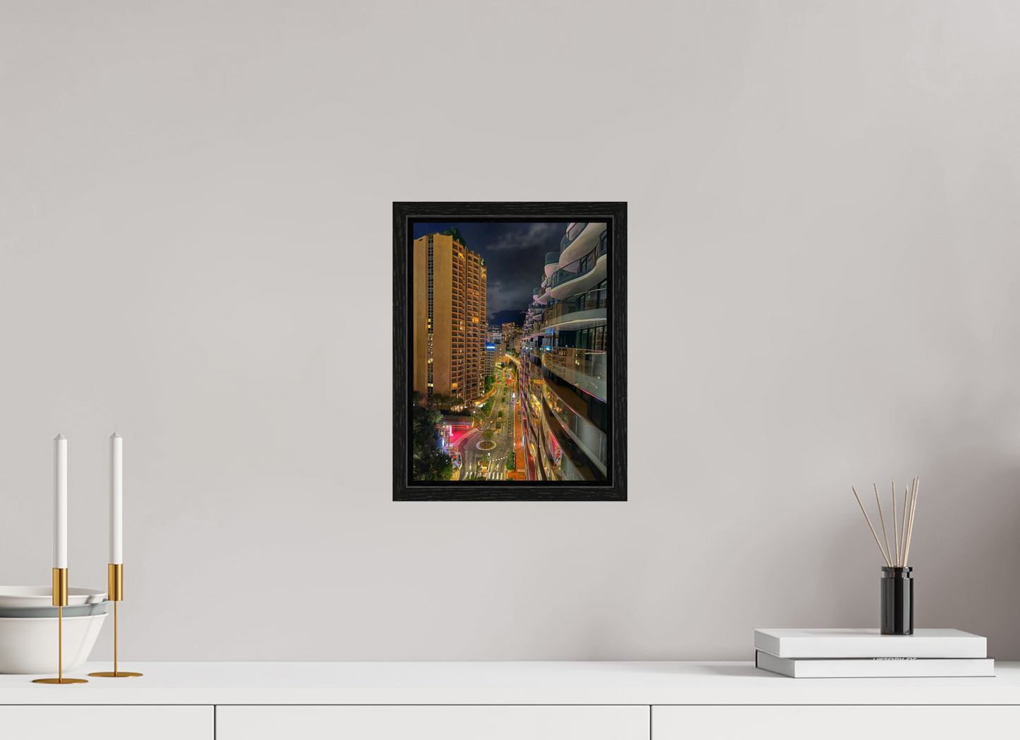 21 x 28 cm, Floater Frame City Lights