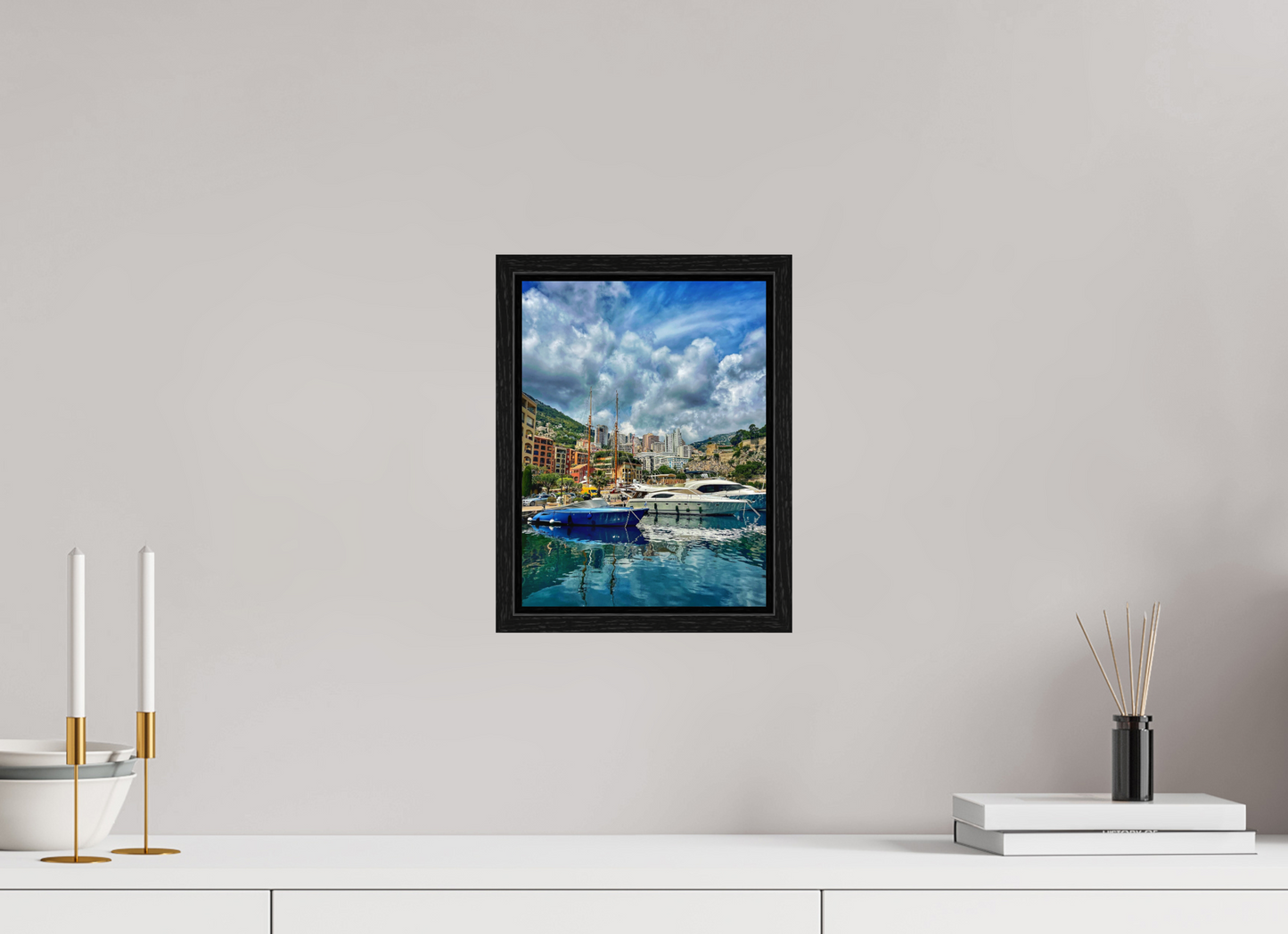21 x 28 cm, Floater Frame Fontvieille Harbour