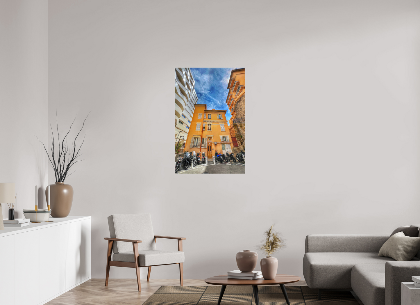 70 x 105 cm, Photo Print Under Acrylic Glass Holding Its Ground