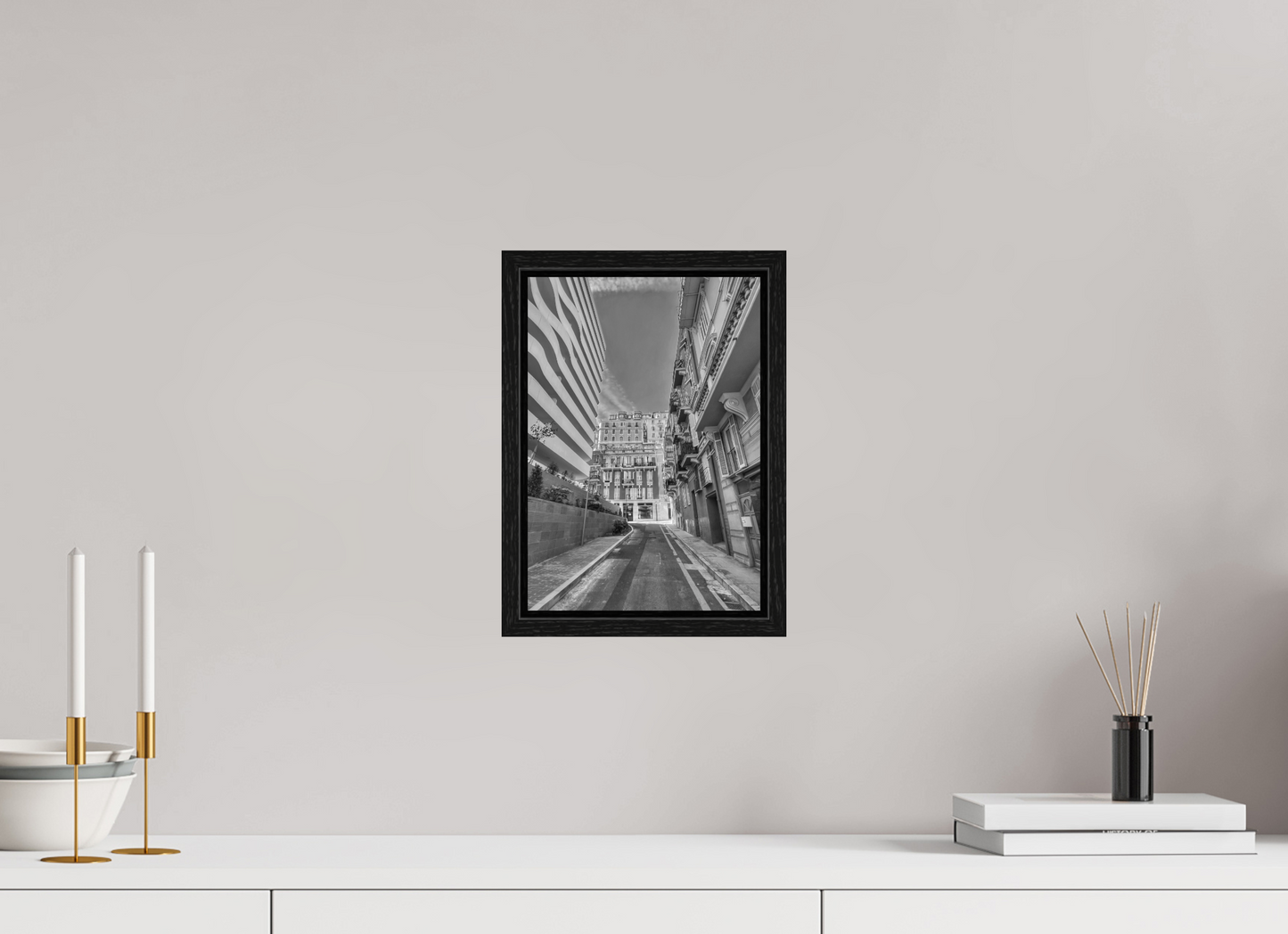 20 x 28.7 cm, Floater Frame Neighborhood