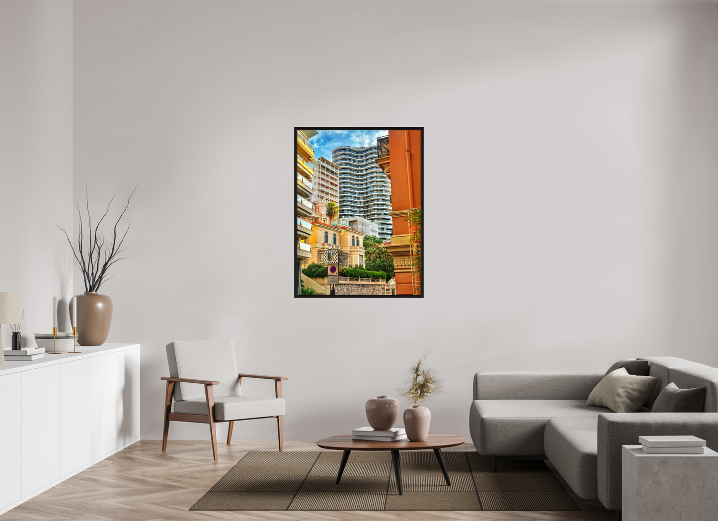 90 x 120 cm, Floater Frame Parallel Lives