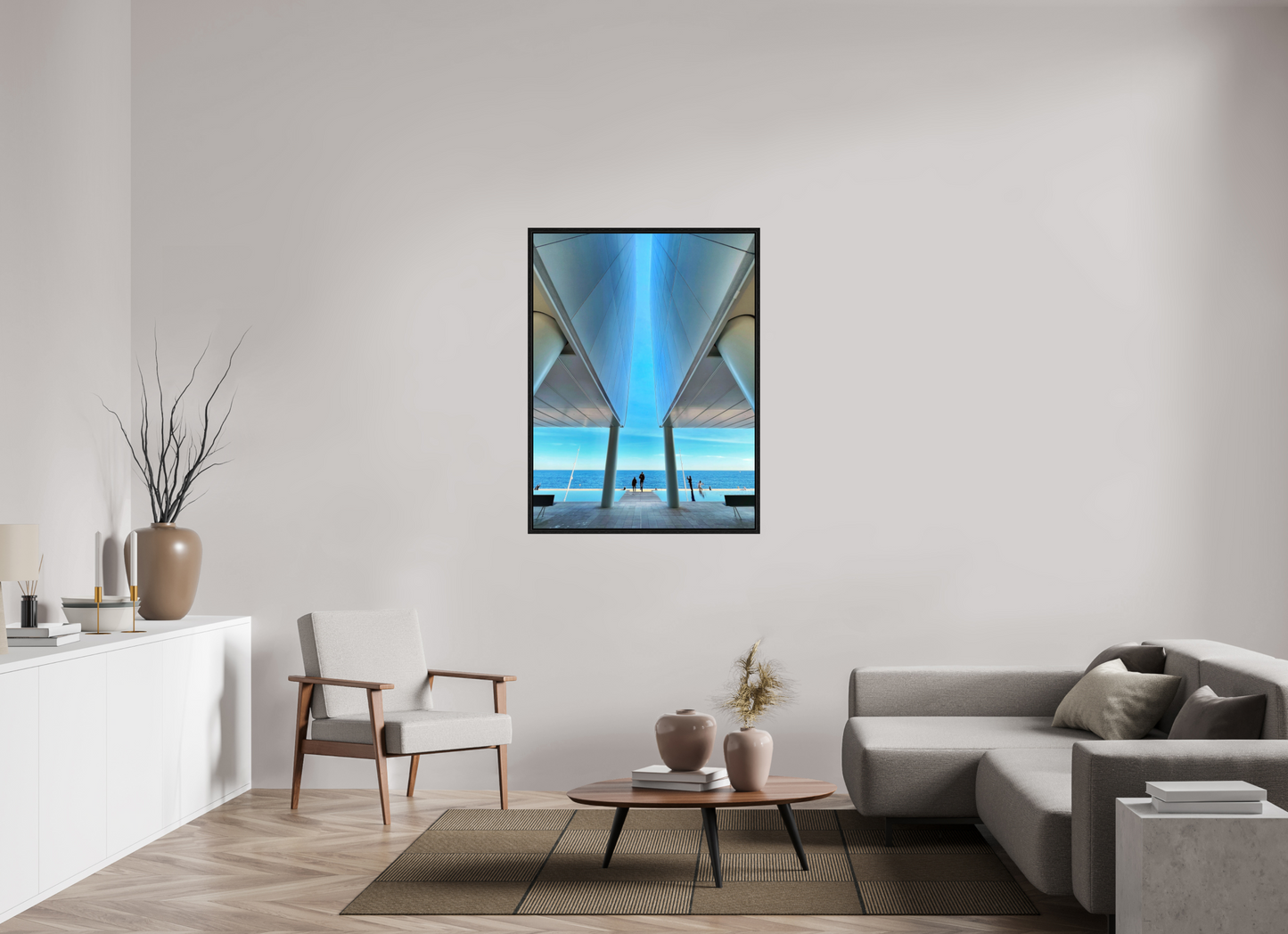 90 x 120 cm, Floater Frame Mareterra 2025
