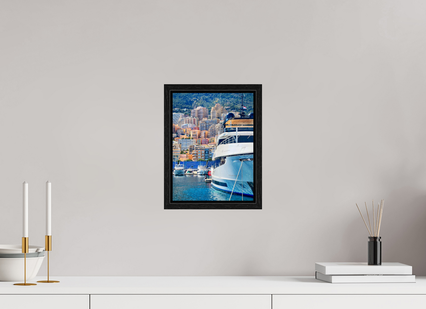 21 x 28 cm, Floater Frame Me, myself and Monaco