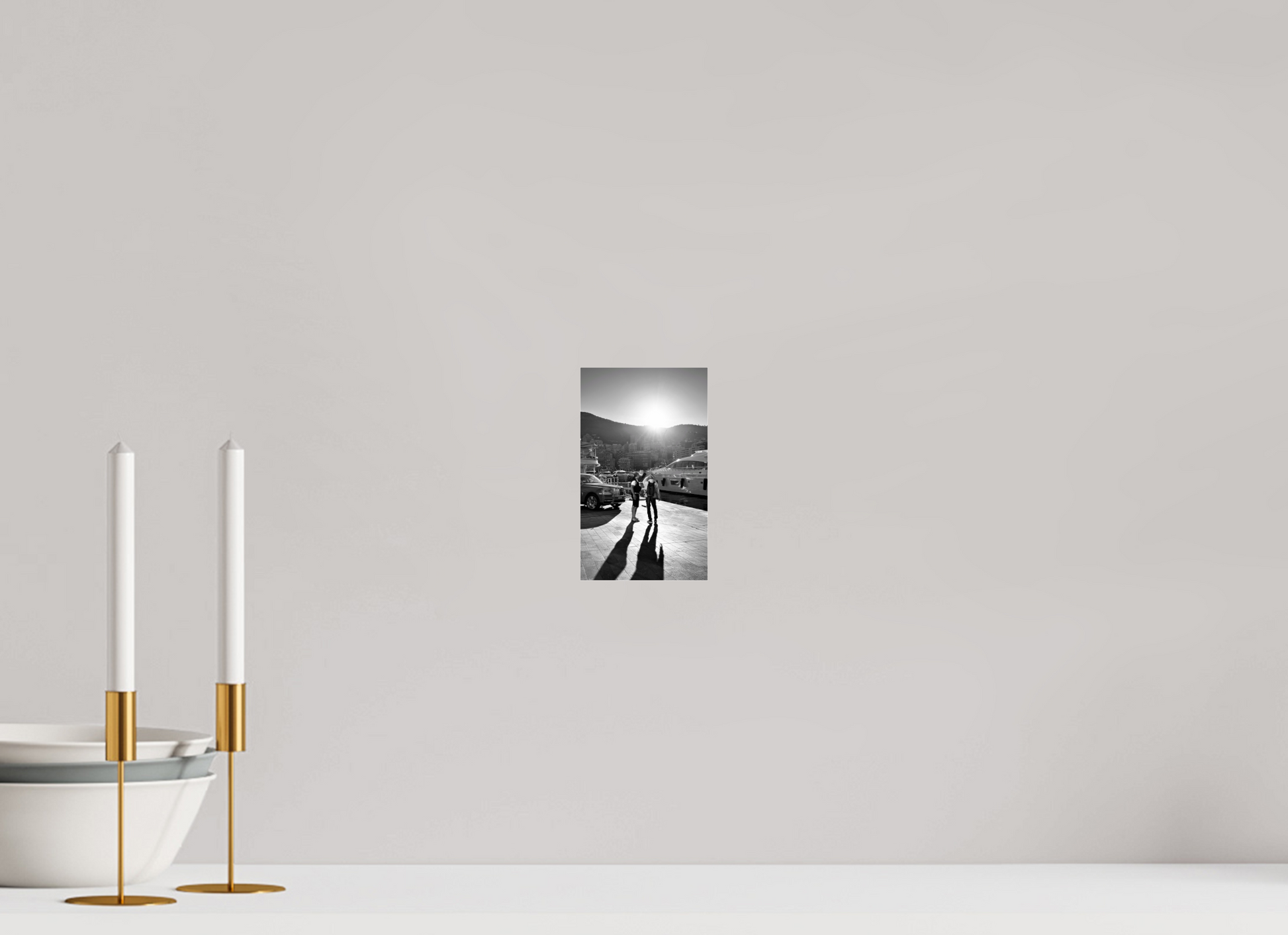 10 x 16.7 cm, Photo Print Under Acrylic Glass Under the Monaco Sun