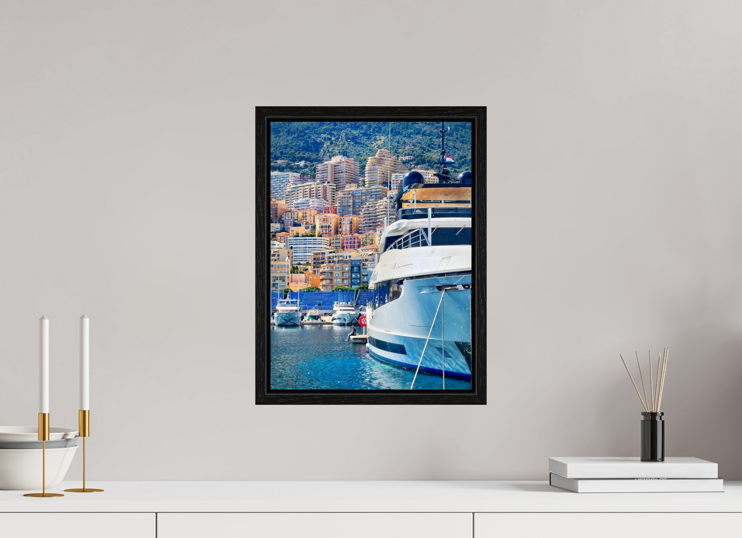 30 x 40 cm, Floater Frame Me, myself and Monaco