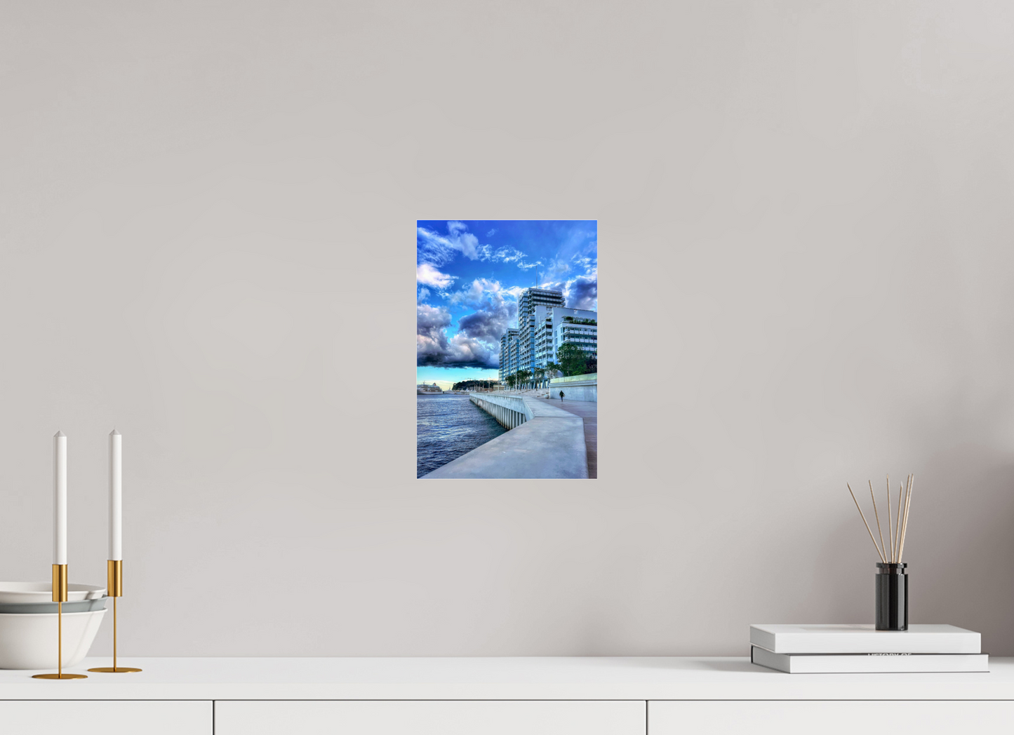 20 x 28.7 cm, Photo Print Under Acrylic Glass Wind of change. Mareterra