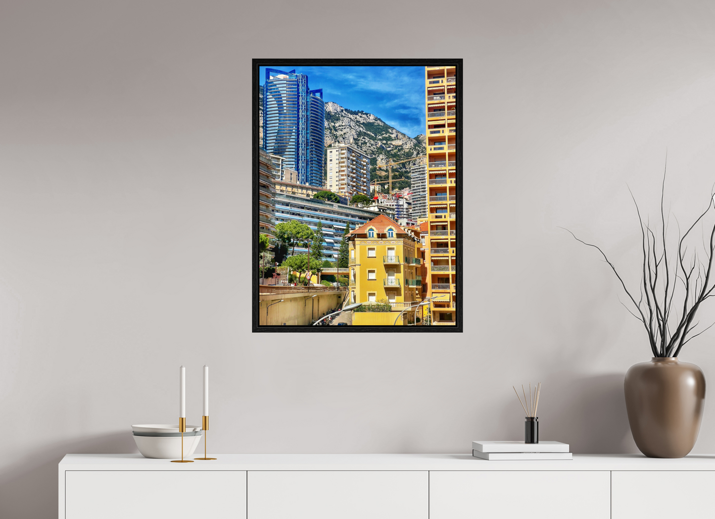 60 x 79.2 cm, Floater Frame Where Eras Meet