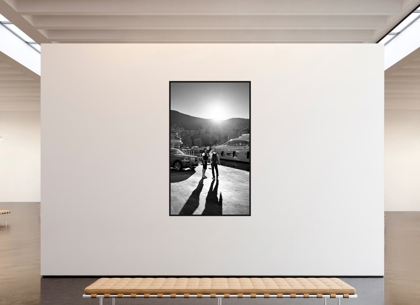 120 x 200.9 cm, Floater Frame Under the Monaco Sun