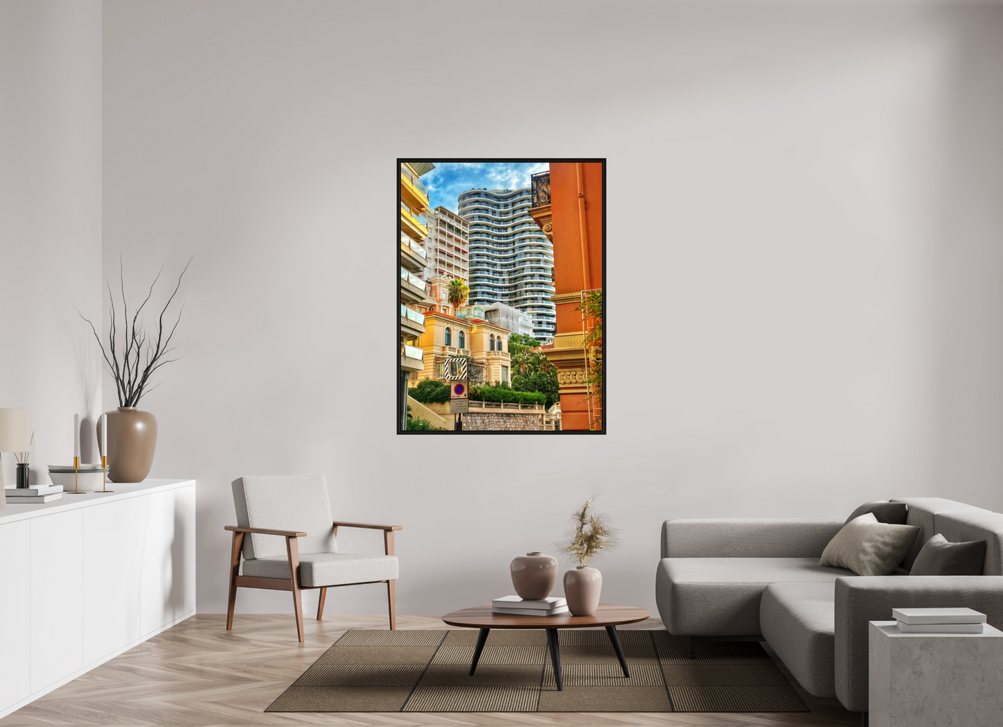 105 x 140 cm, Floater Frame Parallel Lives