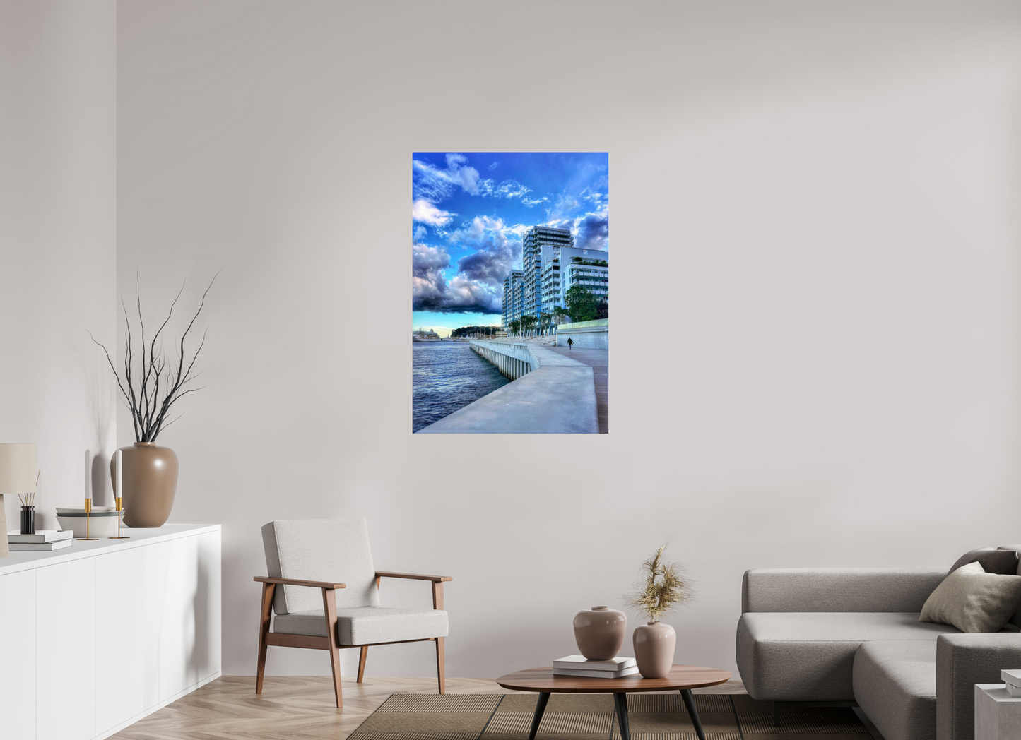 80 x 114.9 cm, Photo Print Under Acrylic Glass Wind of change. Mareterra