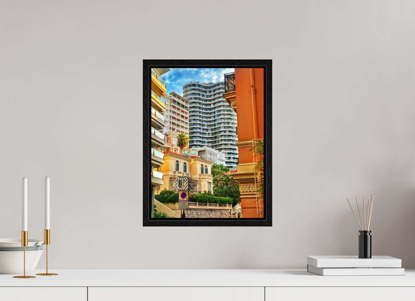 30 x 40 cm, Floater Frame Parallel Lives