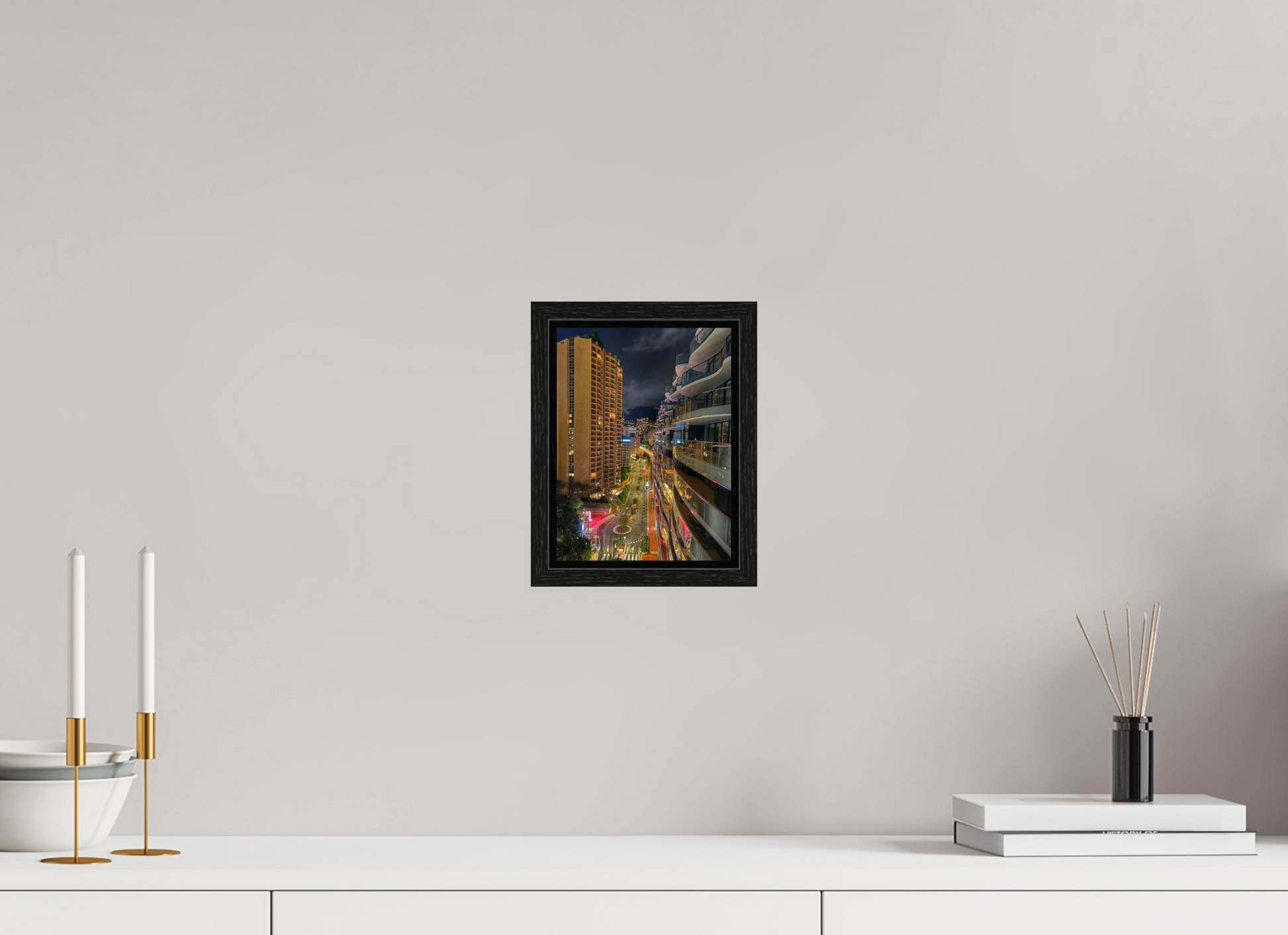 15 x 20 cm, Floater Frame City Lights