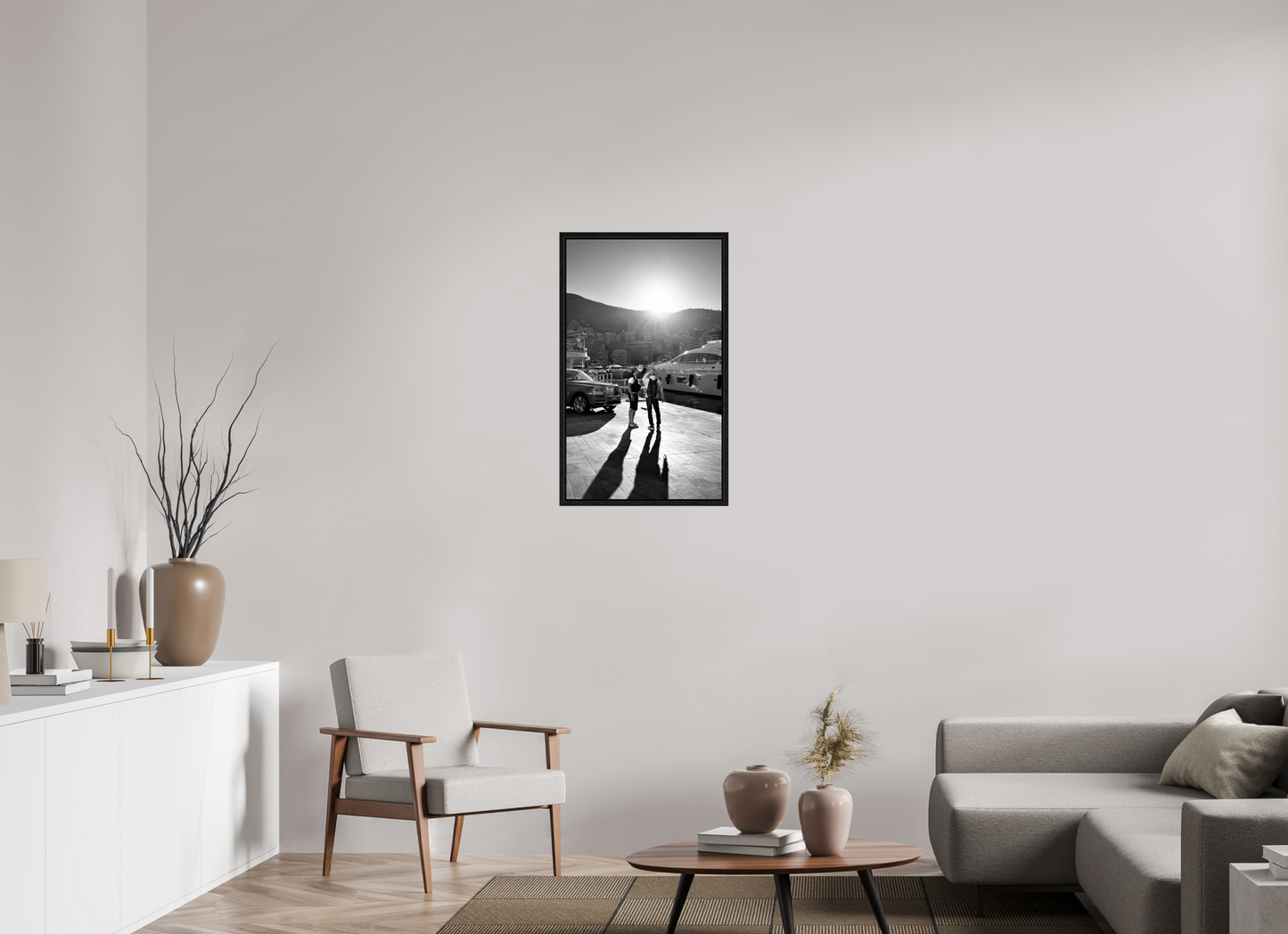 50 x 83.7 cm, Floater Frame Under the Monaco Sun