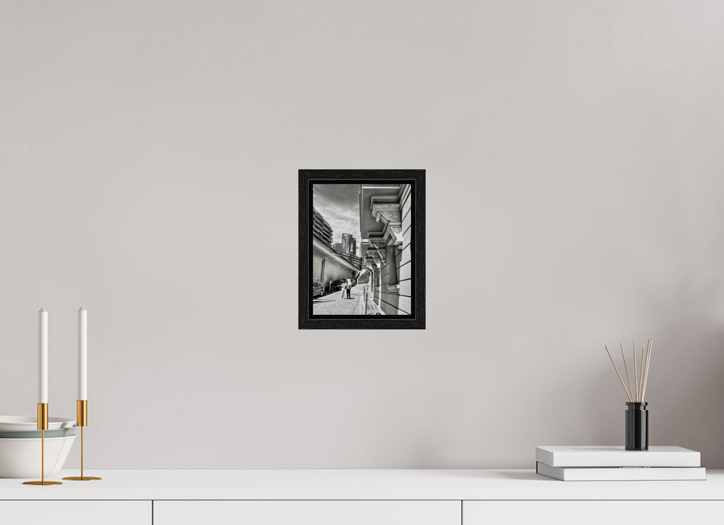 15 x 20 cm, Floater Frame On the Way